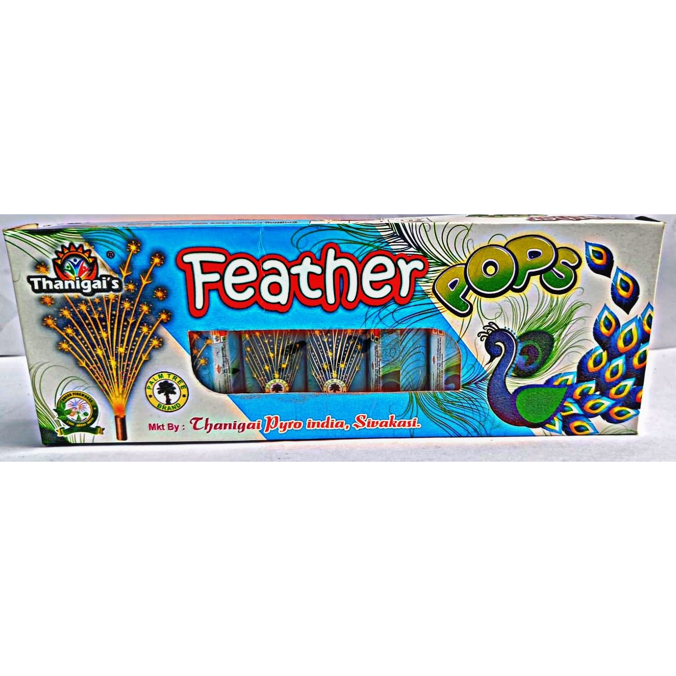 Peacock Feather Pops